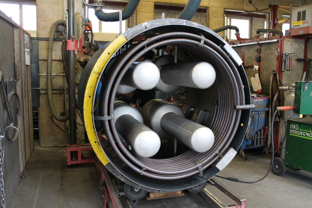 Integrierter Boiler