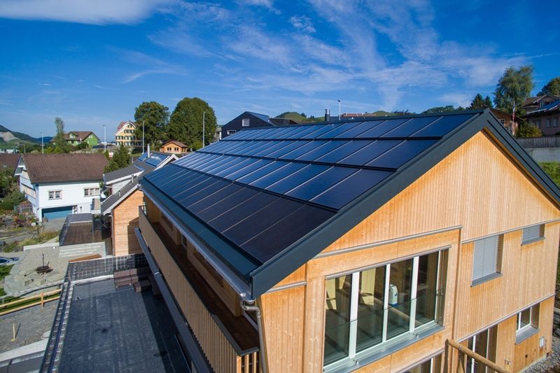 Energiedach für Wärme und Strom von Winkler Solar