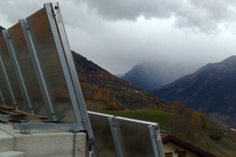 Thermische Sonnenkollektoren made in Switzerland gute Qualität, lange Lebensdauer