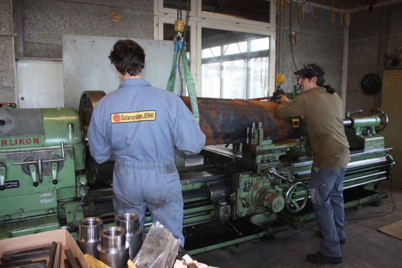 Produktion Maschine für abrollen von Stahlcoils