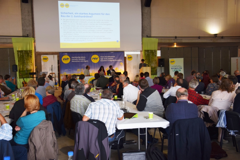 Delegiertenversammlung der EVP Schwiz im Solarpark Burgdorf