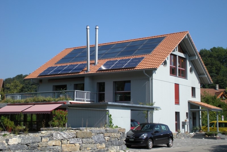 Thermische Solaranlage, Burgdorf