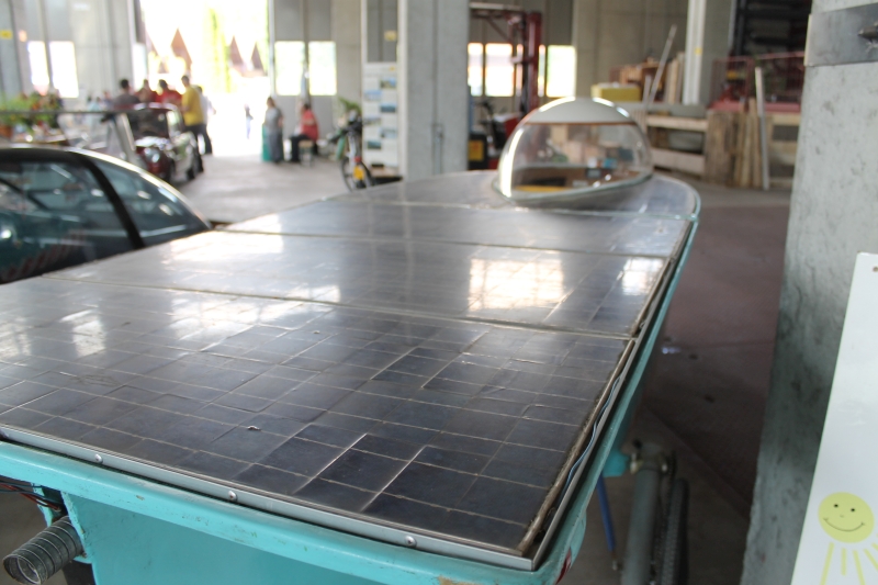 Solarzellen photovoltaik als antrieb von solarmobilen